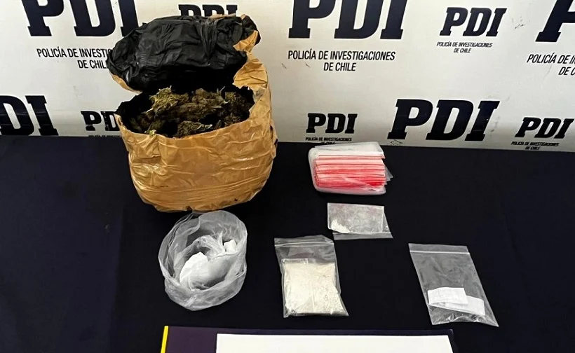 PDI desarticuló punto de venta de drogas en población Radio El Morro de Arica 